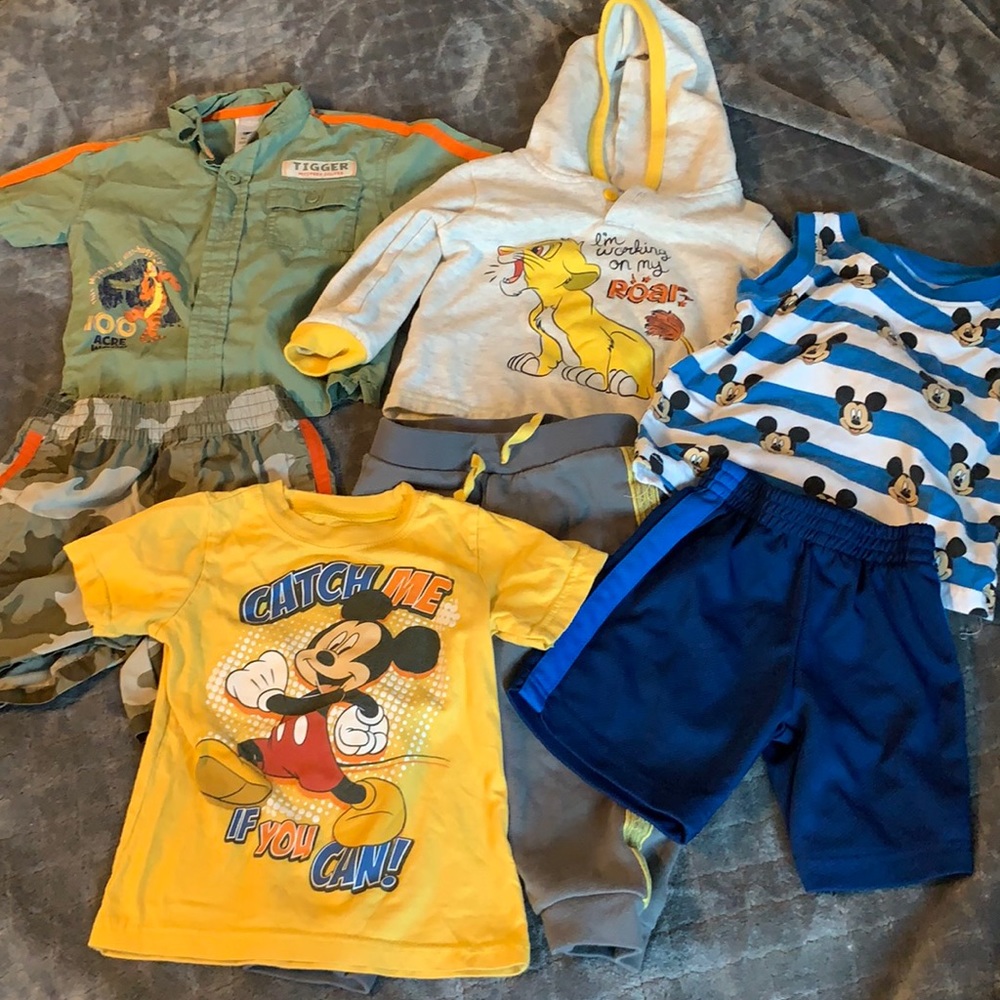 Disney Bundle! Mickey, Simba and Tigger! 18-24mths